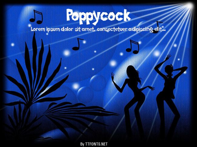 Poppycock example