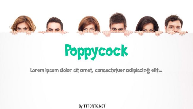 Poppycock example