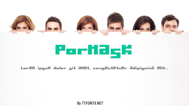 Pormask example