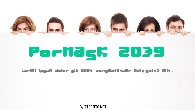 Pormask 2039 example