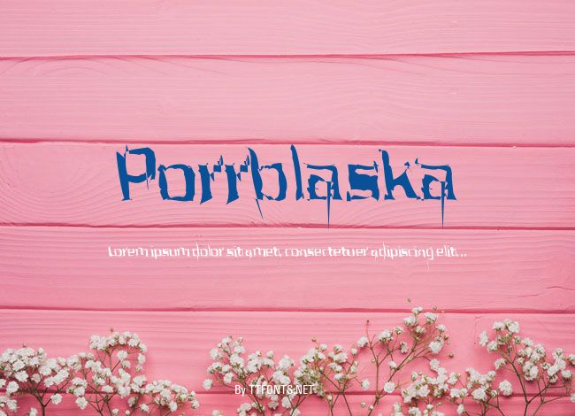 Porrblaska example