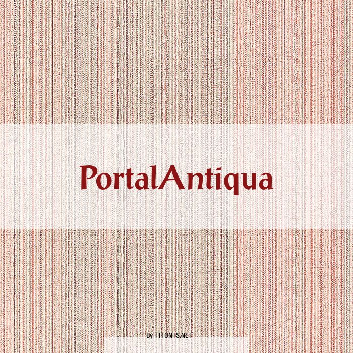 PortalAntiqua example