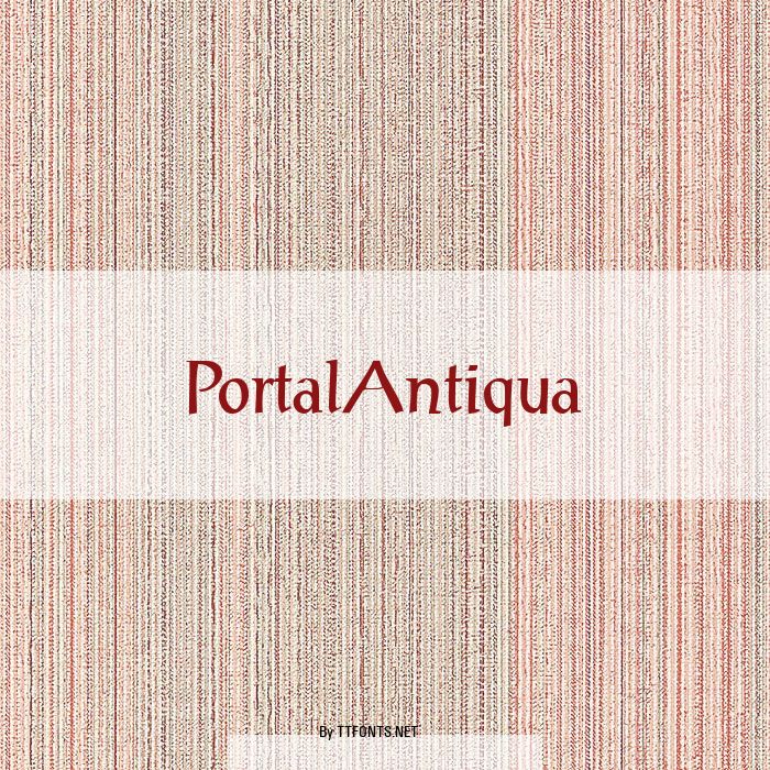 PortalAntiqua example