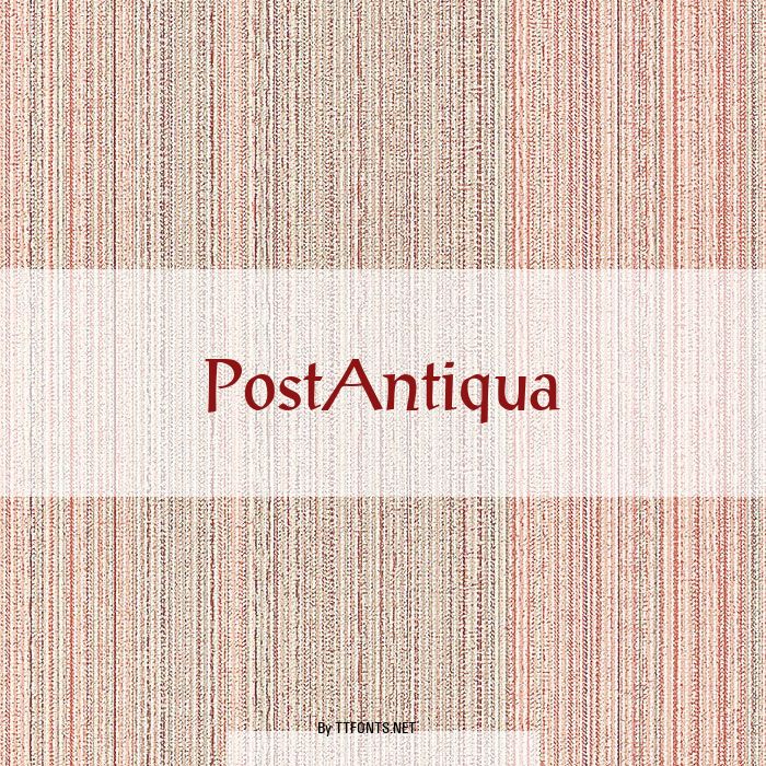 PostAntiqua example