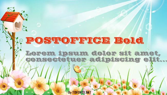 POSTOFFICE Bold example