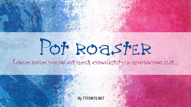 Pot roaster example