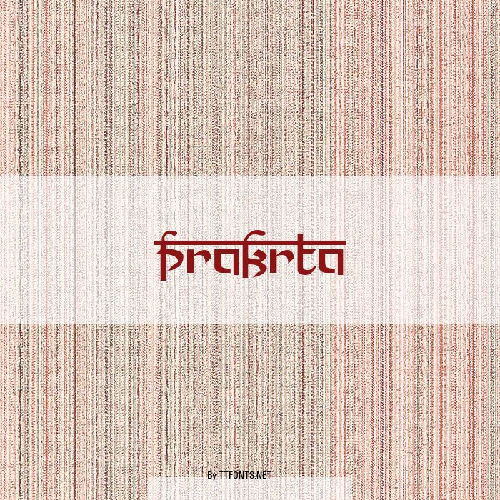 Prakrta example