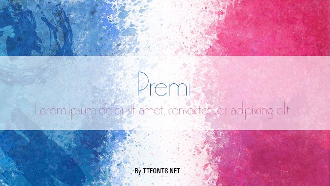 Premi example