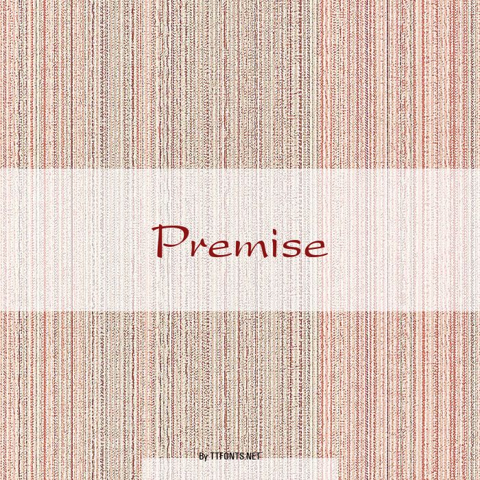 Premise example
