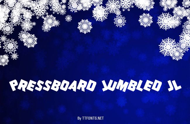 Pressboard Jumbled JL example