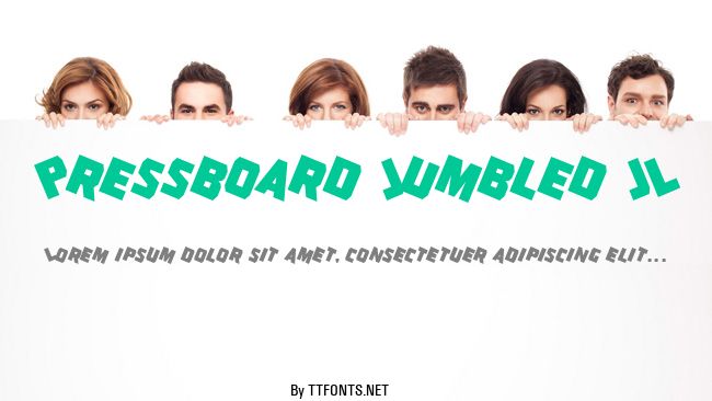 Pressboard Jumbled JL example