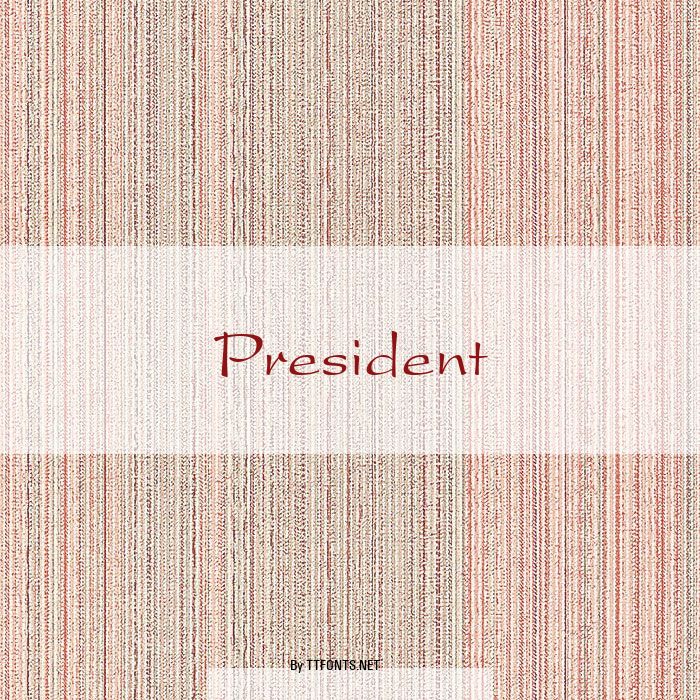 President example
