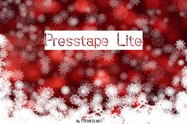Presstape Lite example