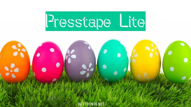 Presstape Lite example