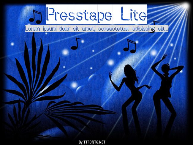 Presstape Lite example