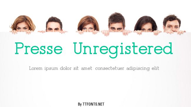 Presse (Unregistered) example