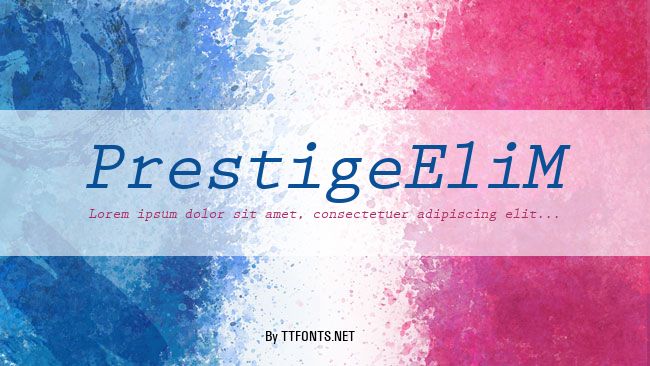 PrestigeEliM example