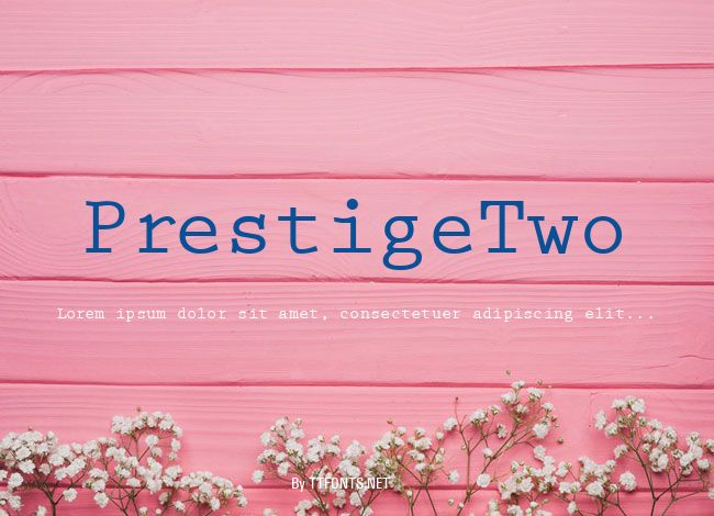 PrestigeTwo example