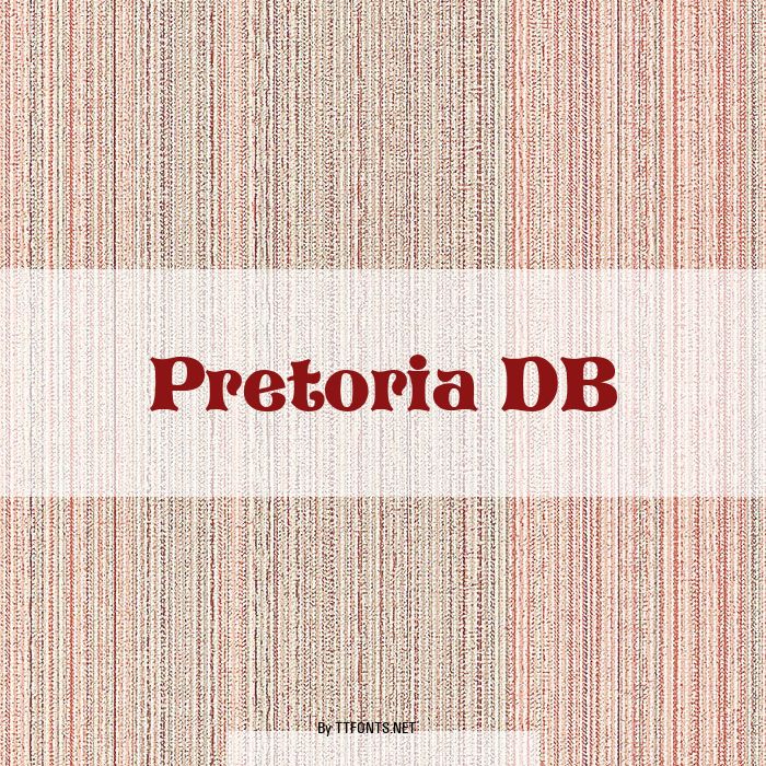 Pretoria DB example