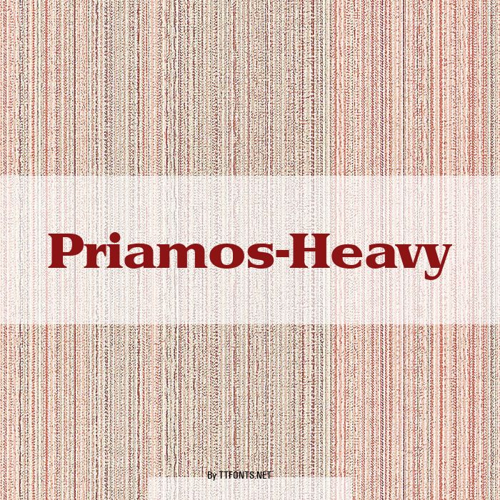 Priamos-Heavy example