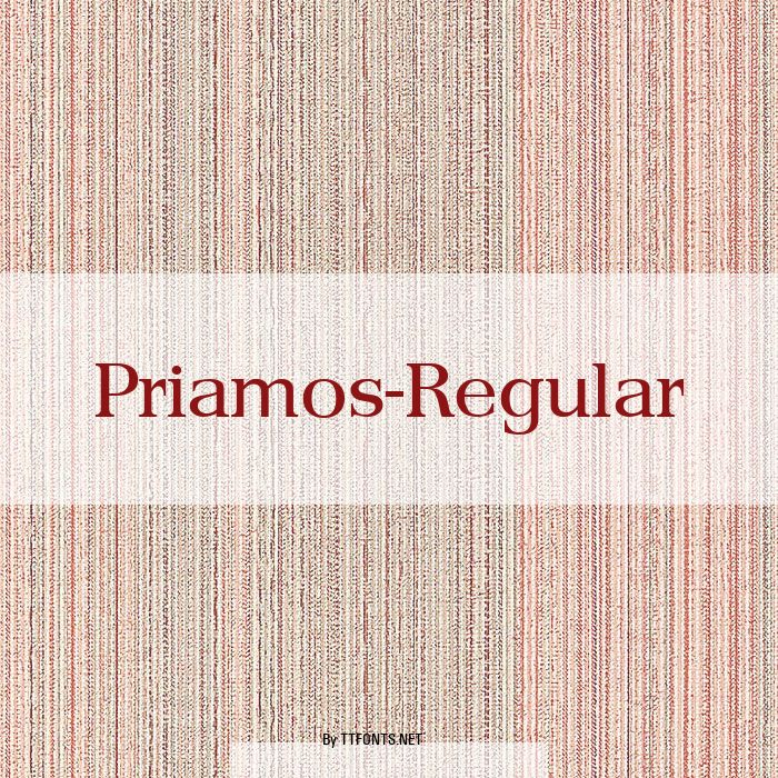 Priamos-Regular example