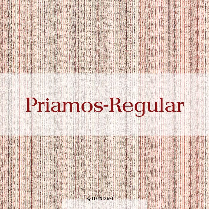 Priamos-Regular example