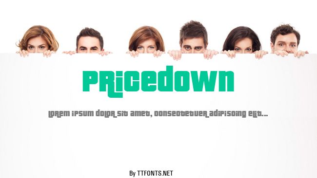 Pricedown example