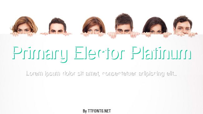 Primary Elector Platinum example
