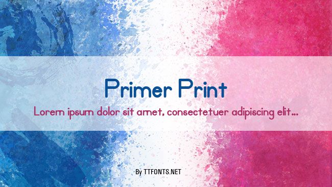 Primer Print example