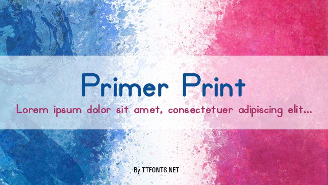 Primer Print example