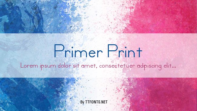 Primer Print example