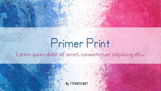 Primer Print example