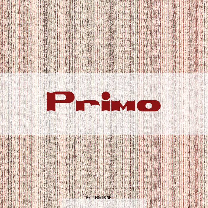 Primo example