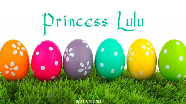 Princess Lulu example