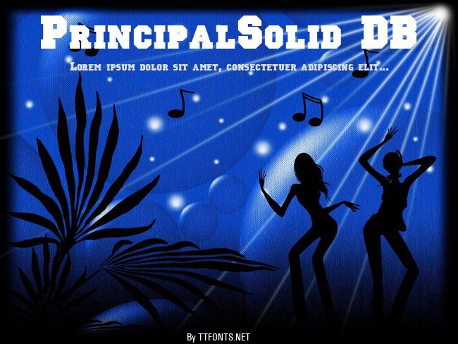 PrincipalSolid DB example