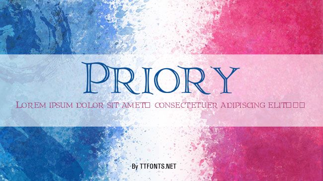 Priory example