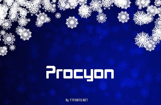 Procyon example