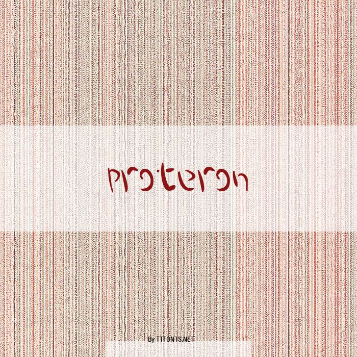 Proteron example