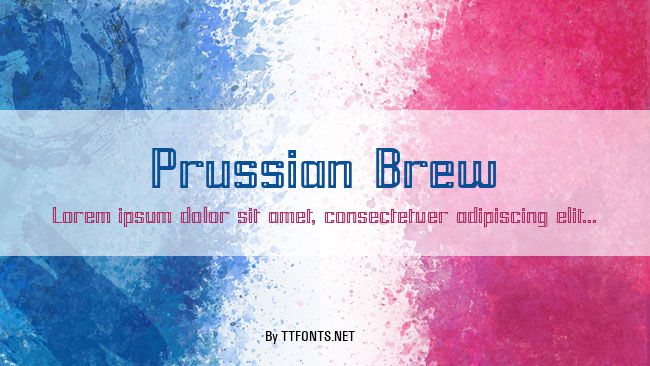 Prussian Brew example