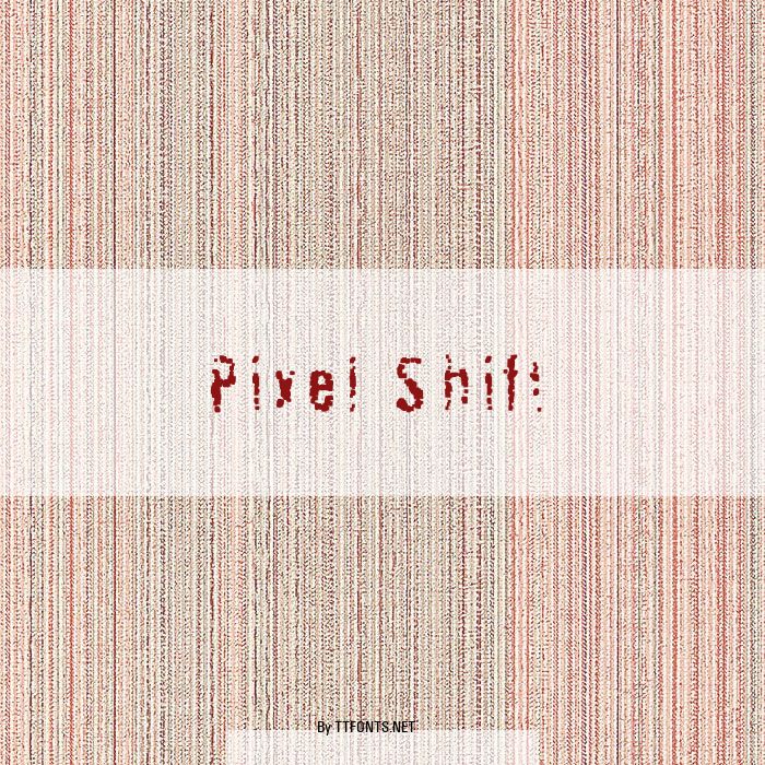 Pixel Shift example