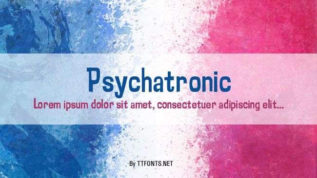 Psychatronic example