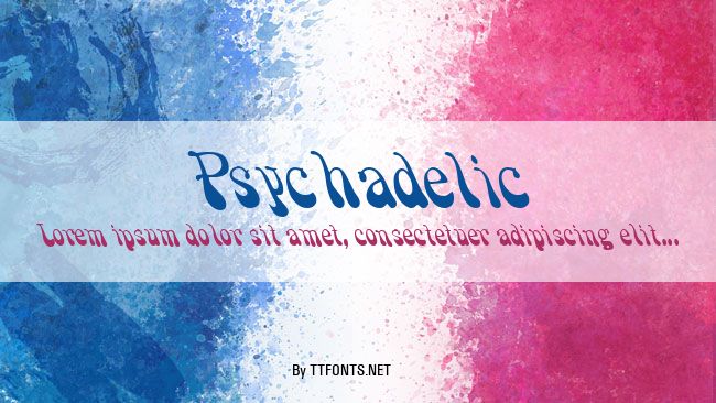 Psychadelic example