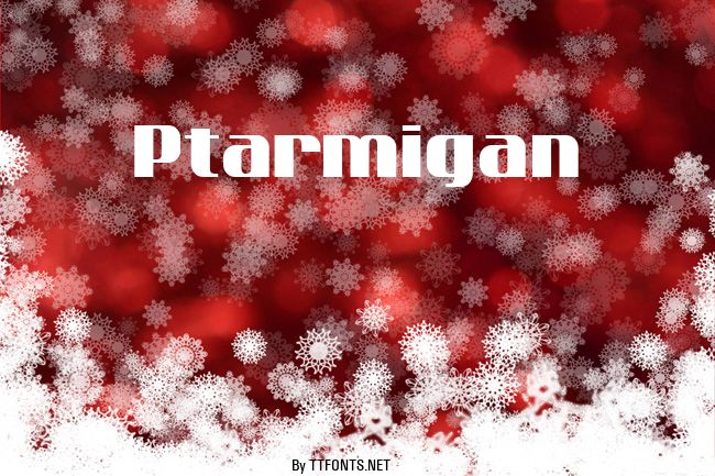 Ptarmigan example