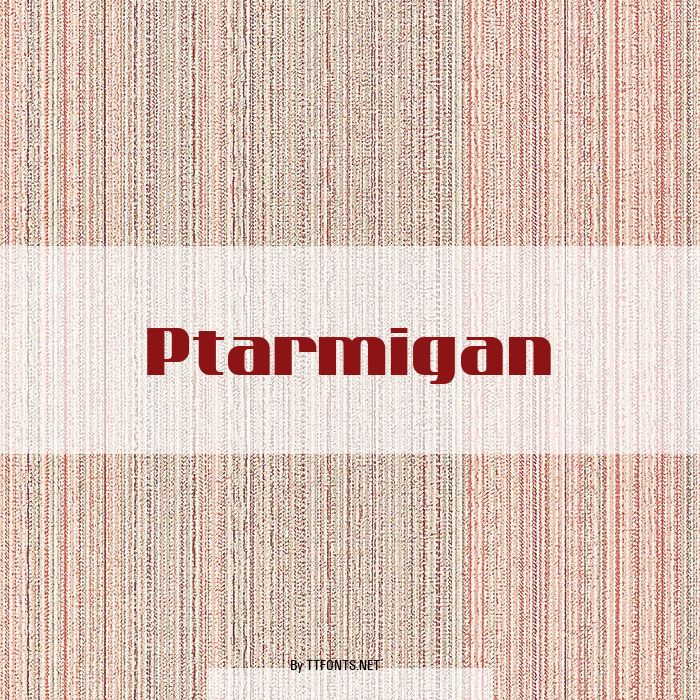 Ptarmigan example