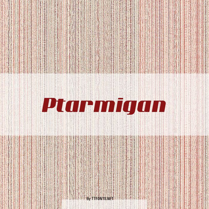 Ptarmigan example