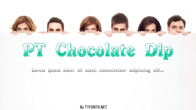 PT Chocolate Dip example
