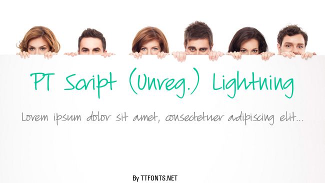 PT Script (Unreg.) Lightning example