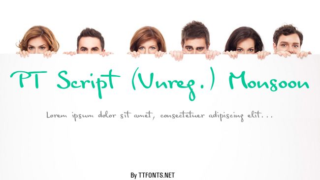 PT Script (Unreg.) Monsoon example