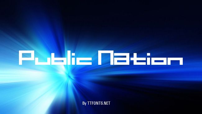 Public Nation example