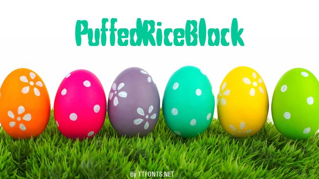 PuffedRiceBlack example
